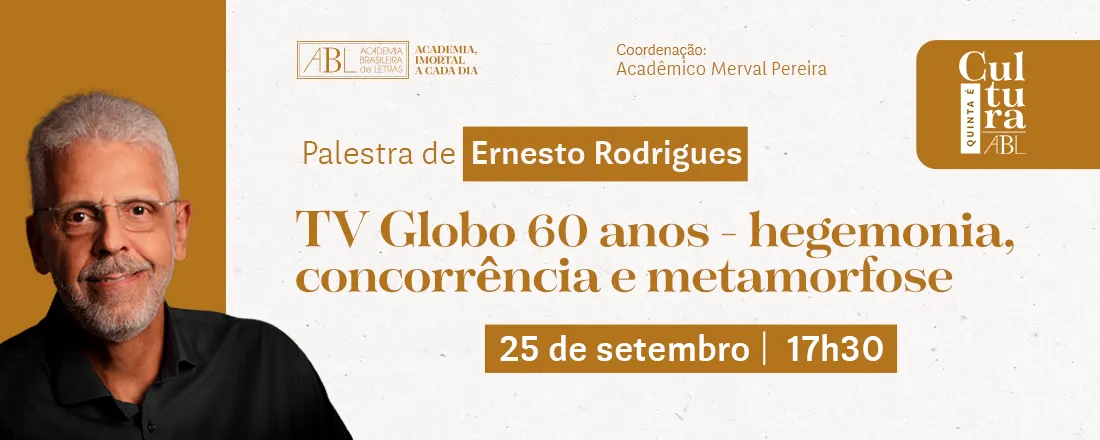 TV Globo 60 anos - hegemonia, concorrência e metamorfose