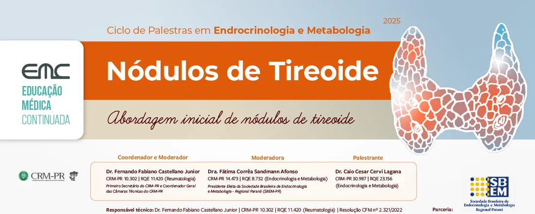 Nódulos de tireoide: Abordagem inicial de nódulos de tireoide