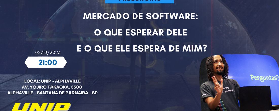 Mercado de Software:  o que esperar dele  e o que ele espera de mim?