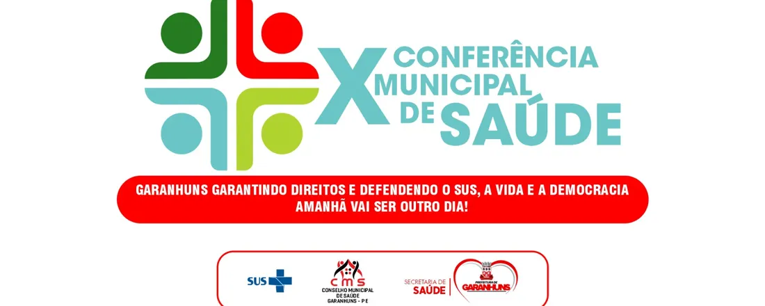 X Conferência Municipal de Saúde de Garanhuns