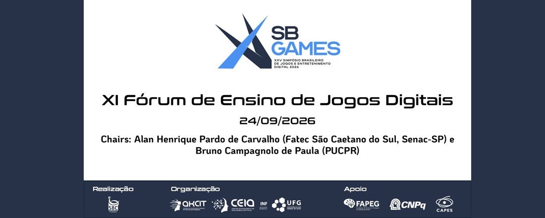 XI Fórum de Ensino de Jogos Digitais