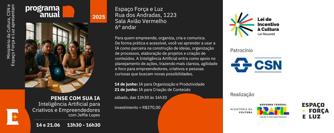 Pense com sua IA - Inteligência Artificial para Criativos e Empreendedores
