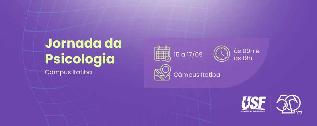 Jornada da Psicologia 2026 - Câmpus Itatiba