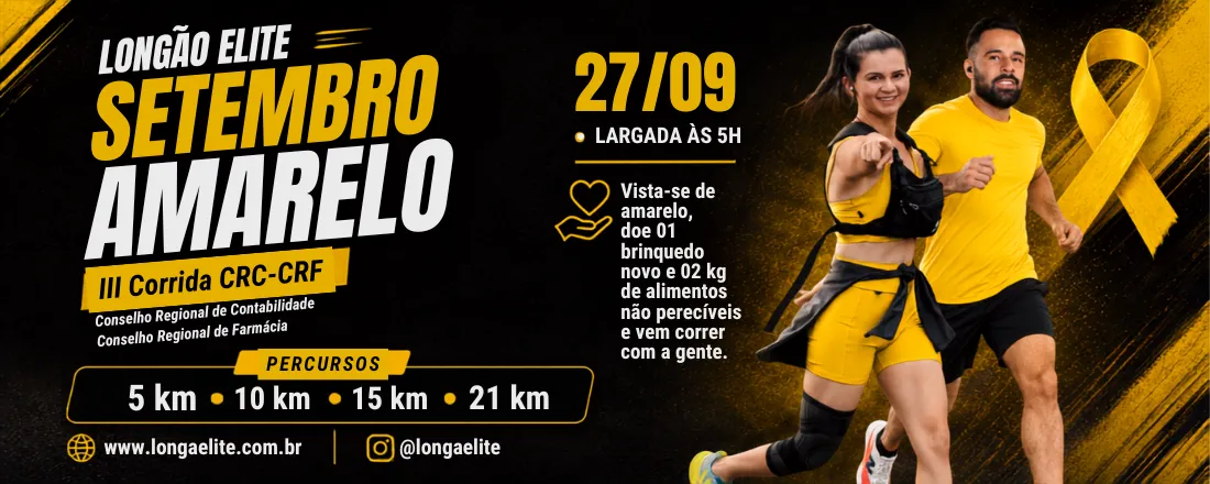 Longão Elite Setembro Amarelo 2026