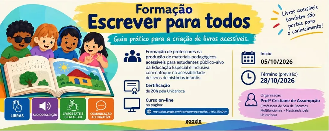 Escrever para todos: guia prático para a criação de livros acessíveis