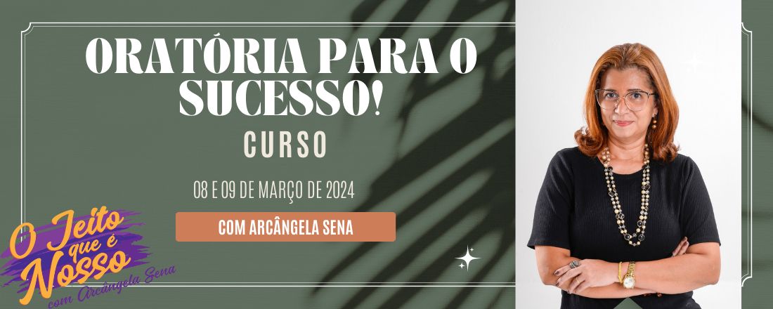 CURSO DE ORATÓRIA PARA O SUCESSO