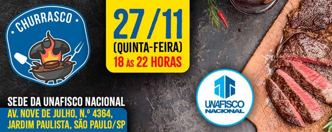 Churrasco 27/11 - Unafisco Nacional