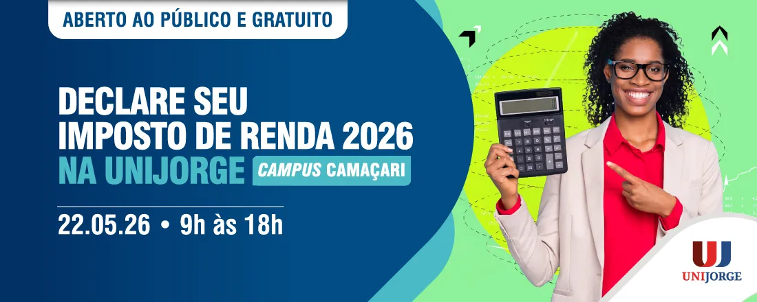 Declare seu Imposto de Renda Pessoa Física IRPF 2026 na UNIJORGE – Campus Collab Camaçari