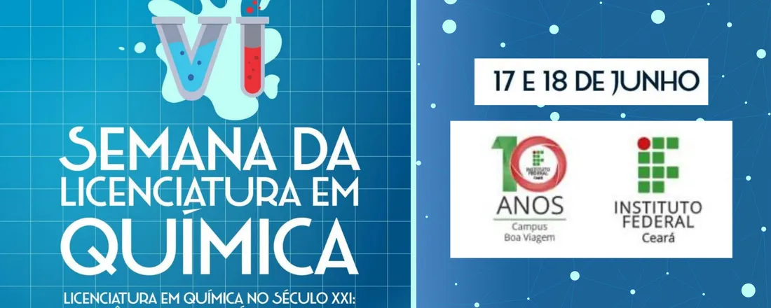 VI Semana da Licenciatura em Química