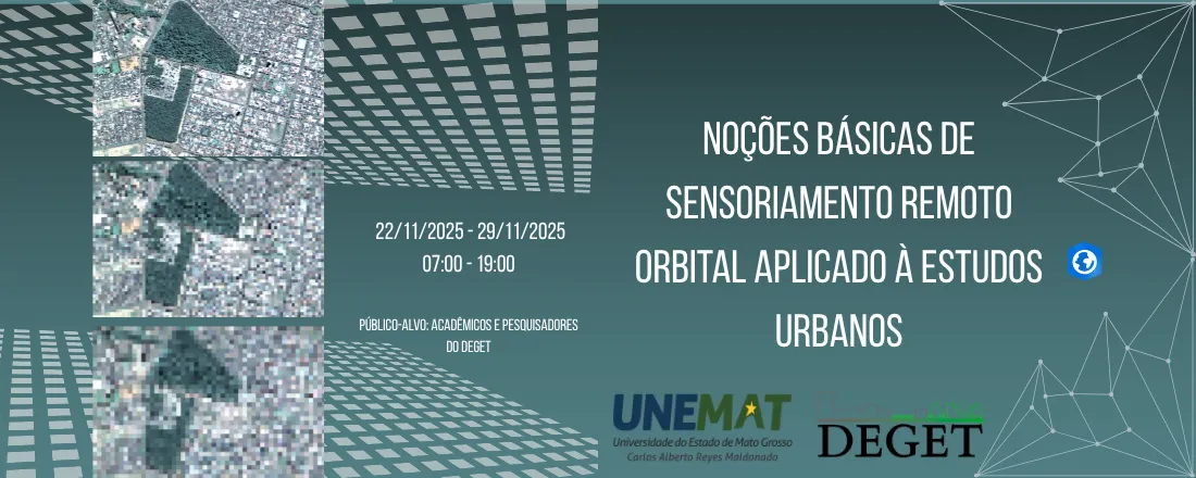 Noções básica de Sensoriamento Remoto orbital aplicado à estudos urbanos