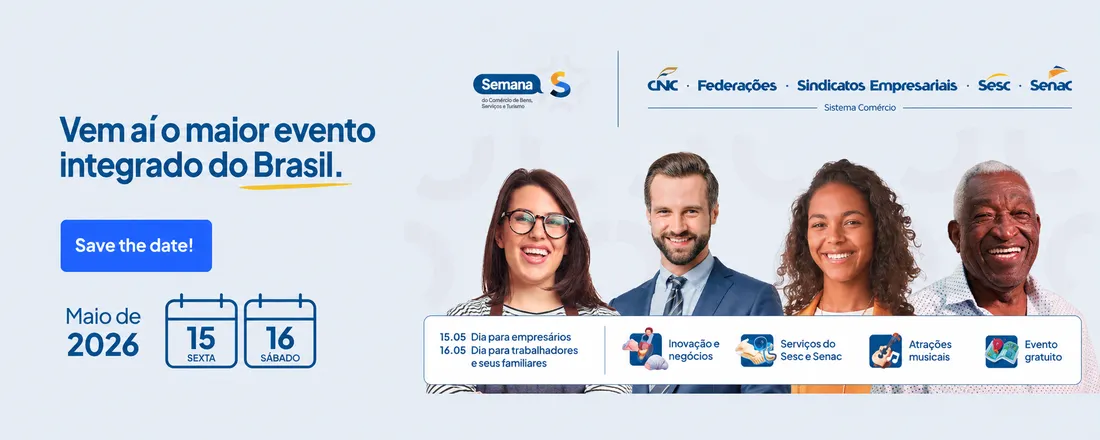 SEMANA S do Comércio - SENAC SERGIPE- 2026