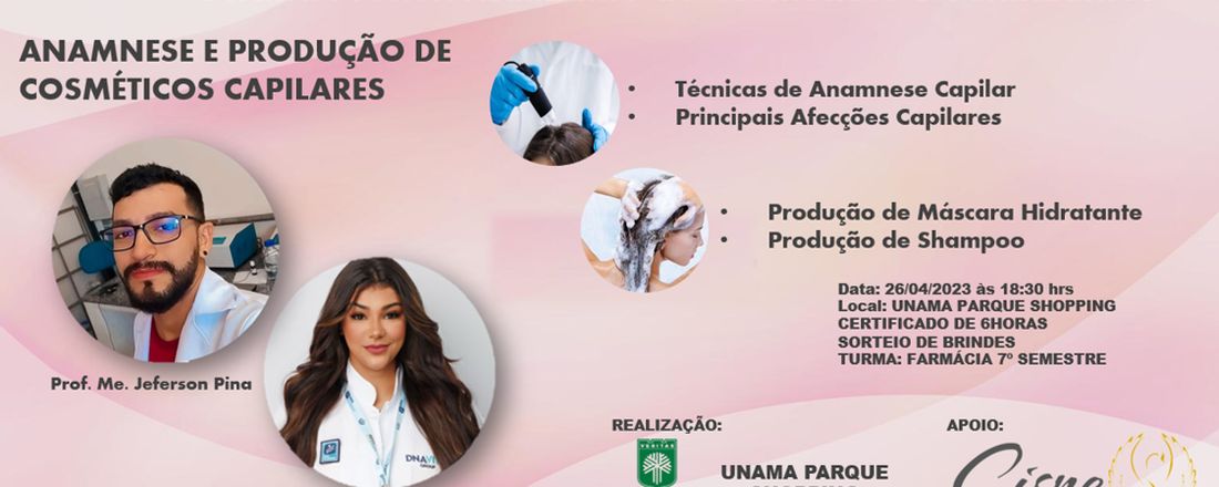 OFICINA PROFISSIONALIZANTE DE COSMÉTICOS E SANIFICANTES