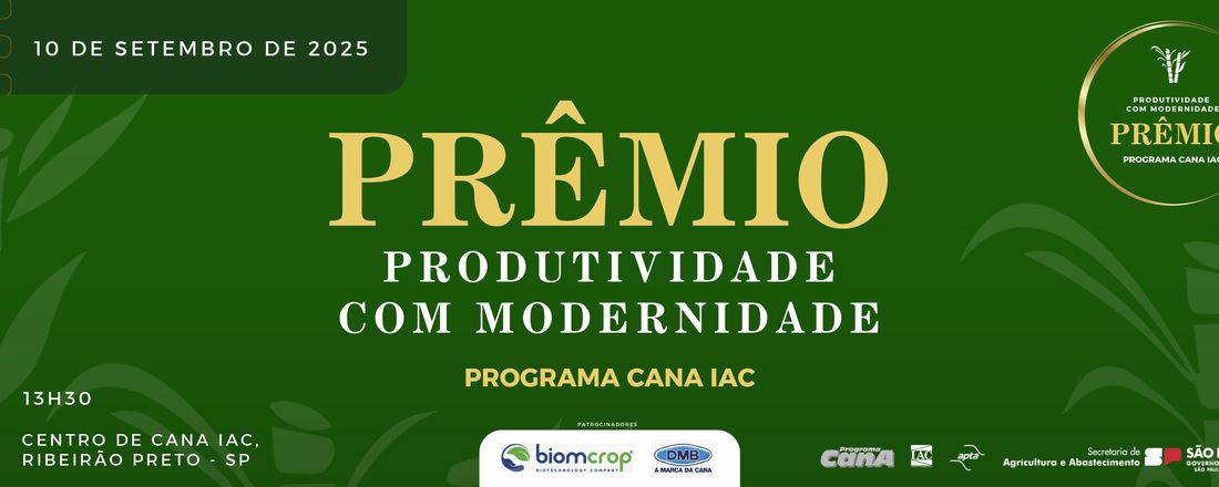 3º Prêmio Produtividade com Modernidade