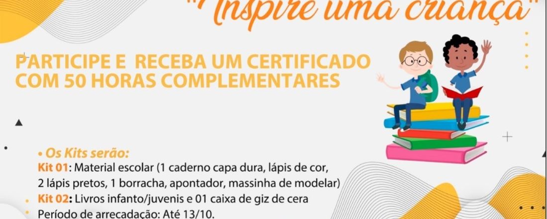 Ação Social (Pitágoras Antônio Carlos): Inspire uma criança