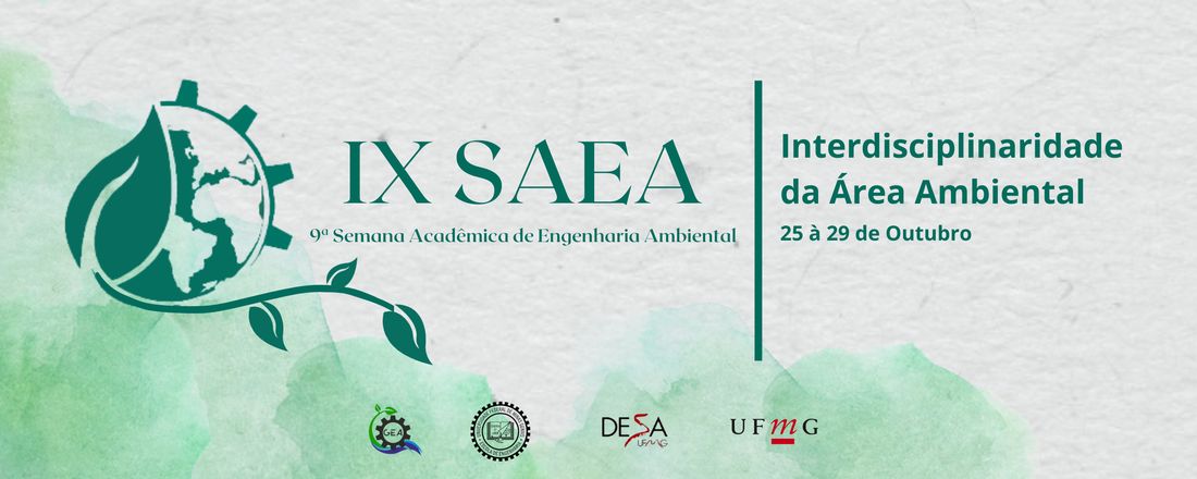 IX Semana Acadêmica de Engenharia Ambiental da UFMG