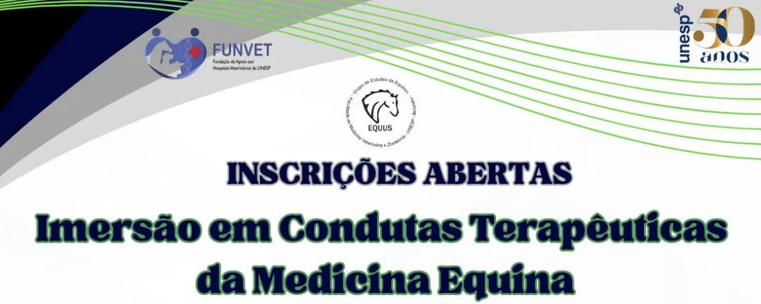 Imersão em Condutas Terapêuticas da Medicina Equina