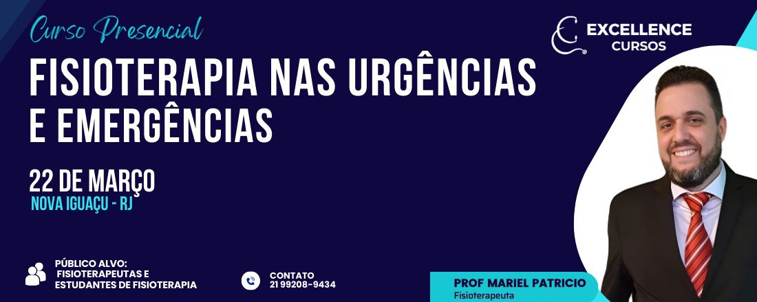 FISIOTERAPIA NAS URGÊNCIAS & EMERGÊNCIAS