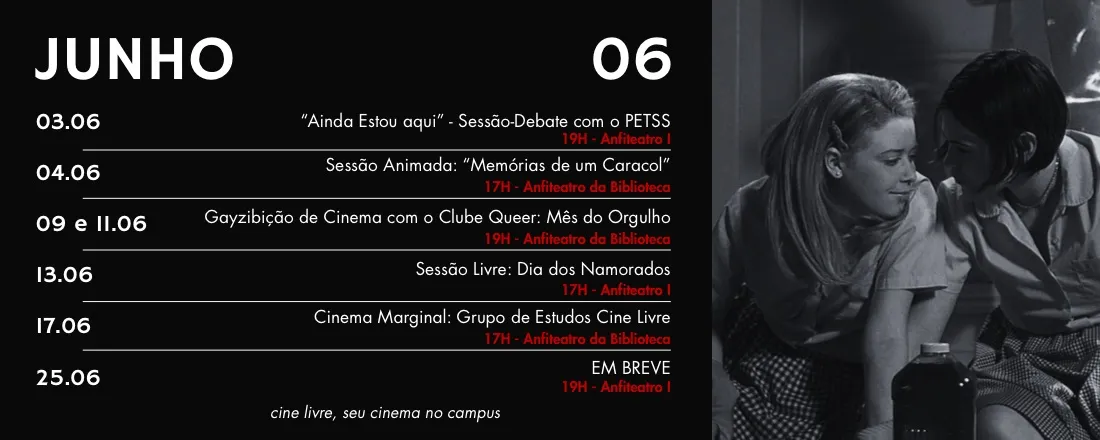 Cine Livre - Junho