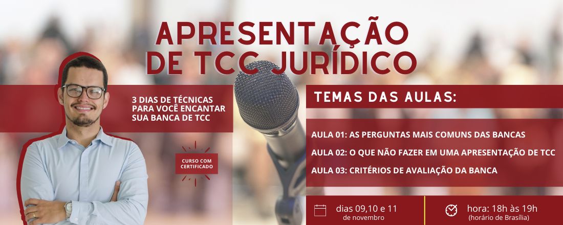 Apresentação de TCC Jurídico