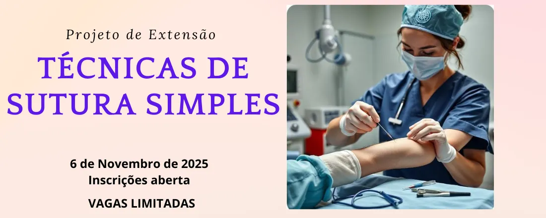 Projeto de extensão - Sutura Simples