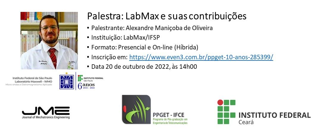 PPGET 10 anos - "Palestra: LABMAX e suas contribuições"