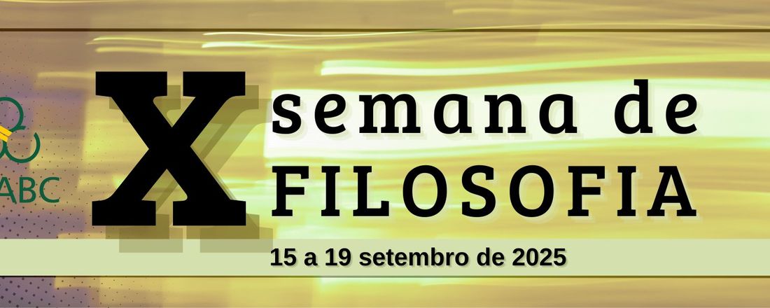 X Semana da Filosofia da UFABC