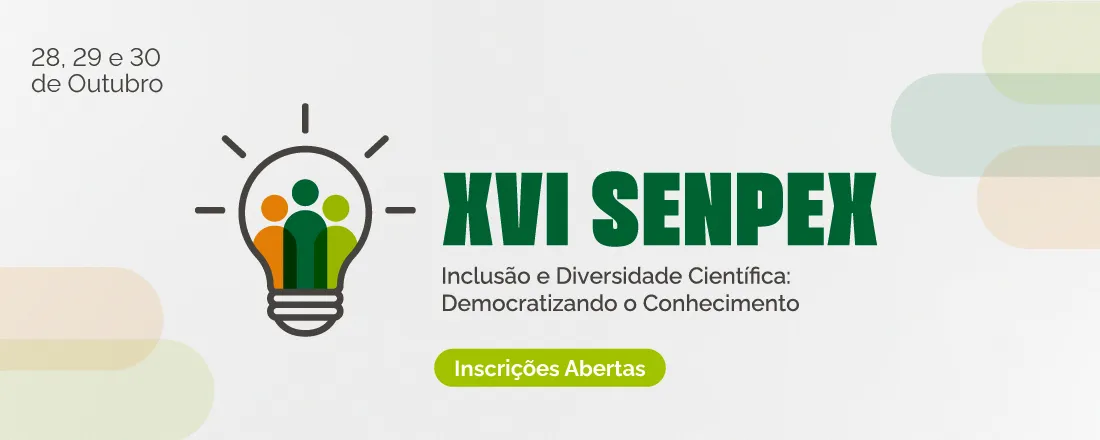 XVI SENPEX - Seminário de Ensino, Pesquisa e Extensão do Unibave