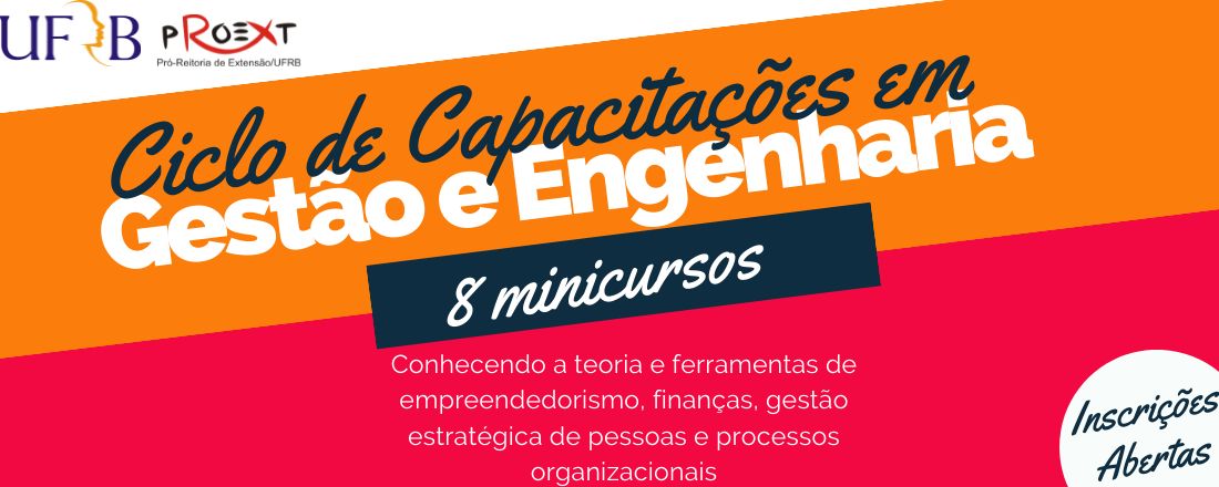 Ciclo de Capacitações em Gestão e Engenharia