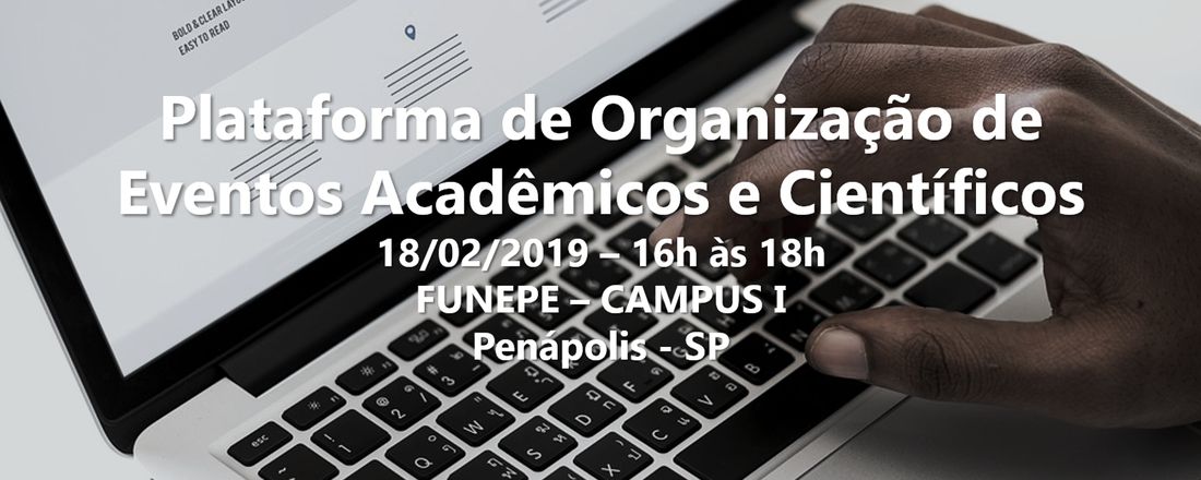 Plataforma de Organização de Eventos Acadêmicos e Científicos Even3