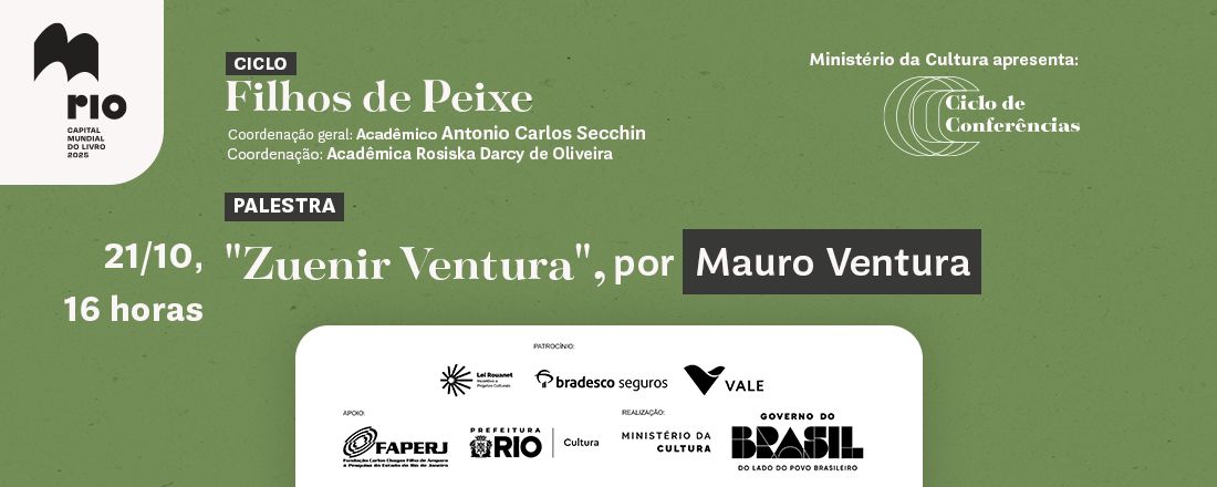 Zuenir Ventura por Mauro Ventura