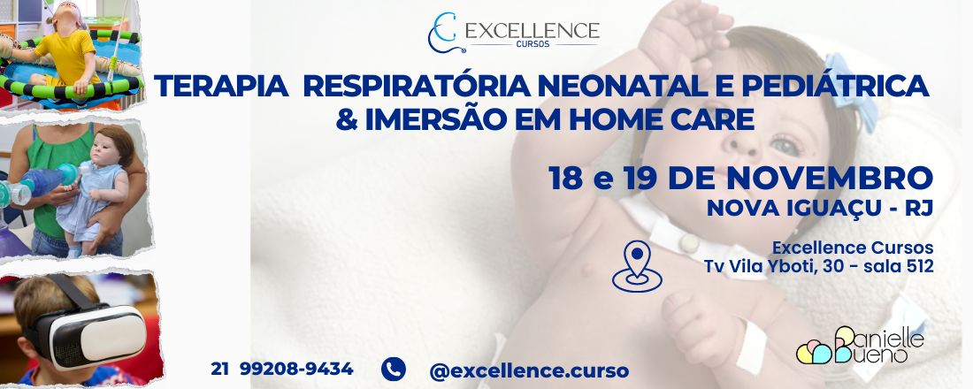 Terapia Respiratória Neonatal e Pediátrica & Imersão em Home Care