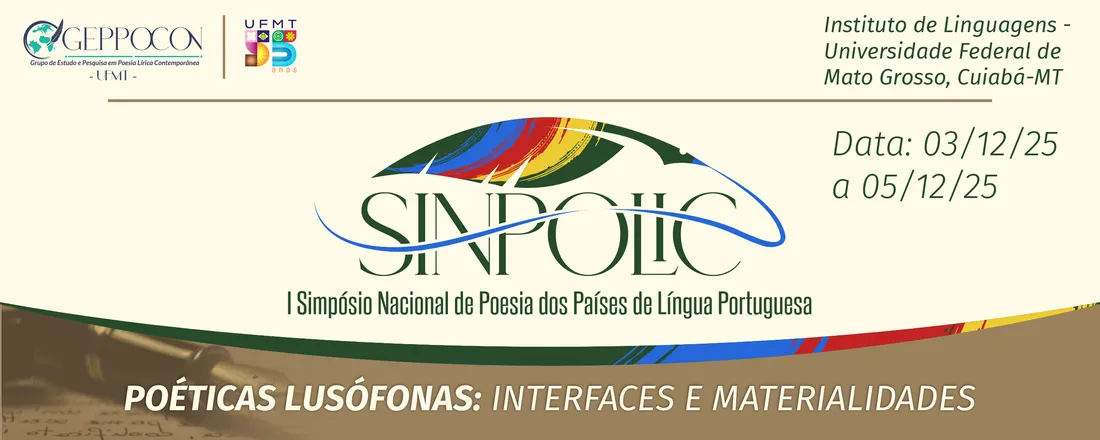 I SINPOLIC - Simpósio Nacional de Poesia dos Países de Língua Portuguesa