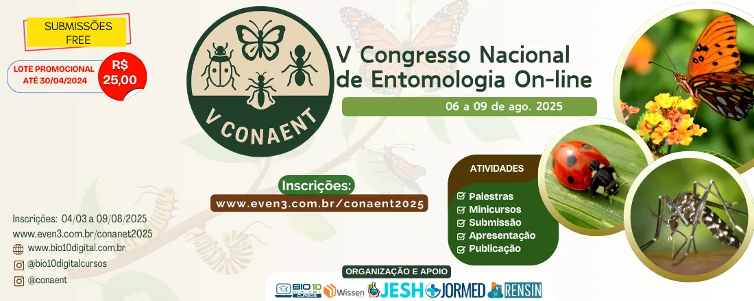 V Congresso Nacional de Entomologia On-line (V CONAENT)