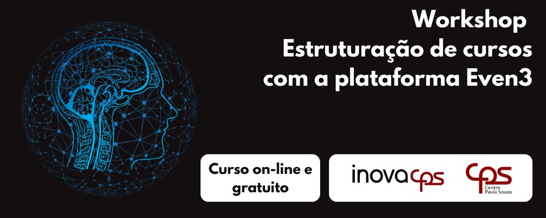 Workshop de estruturação de cursos com a plataforma Even3