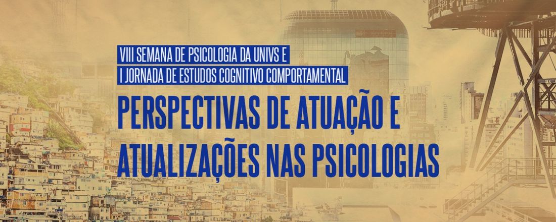 VIII Semana de psicologia UniVS