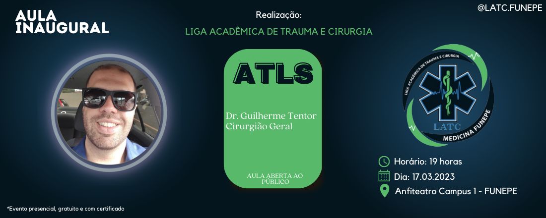 Palestra ATLS - Advanced Trauma Life Support