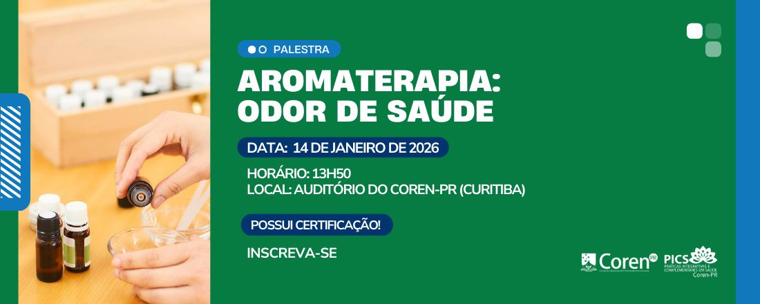 Aromaterapia: Odor de Saúde