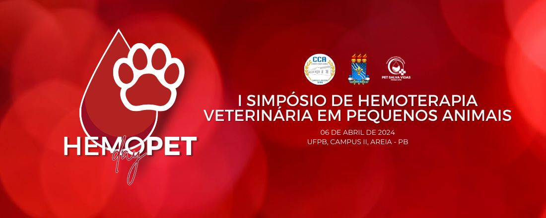 HemoPet Day - I Simpósio de Hemoterapia Veterinária em Pequenos Animais