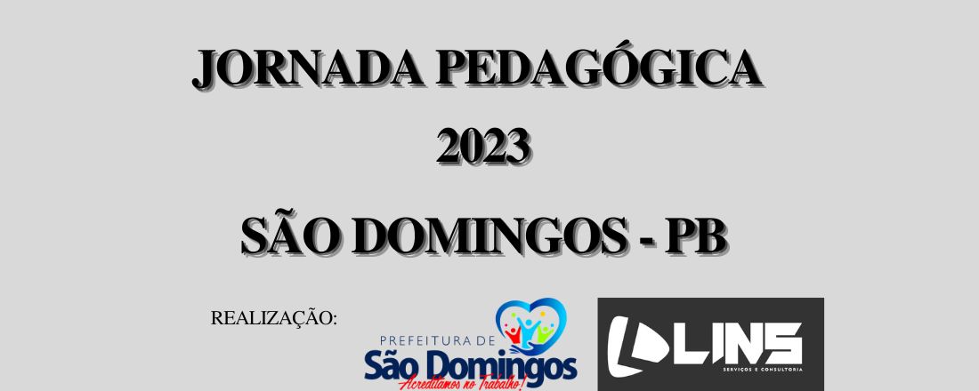 JORNADA PEDAGÓGICA 2023  - SÃO DOMINGOS-PB