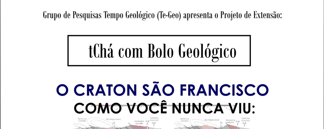 Tchá com Bolo Geológico