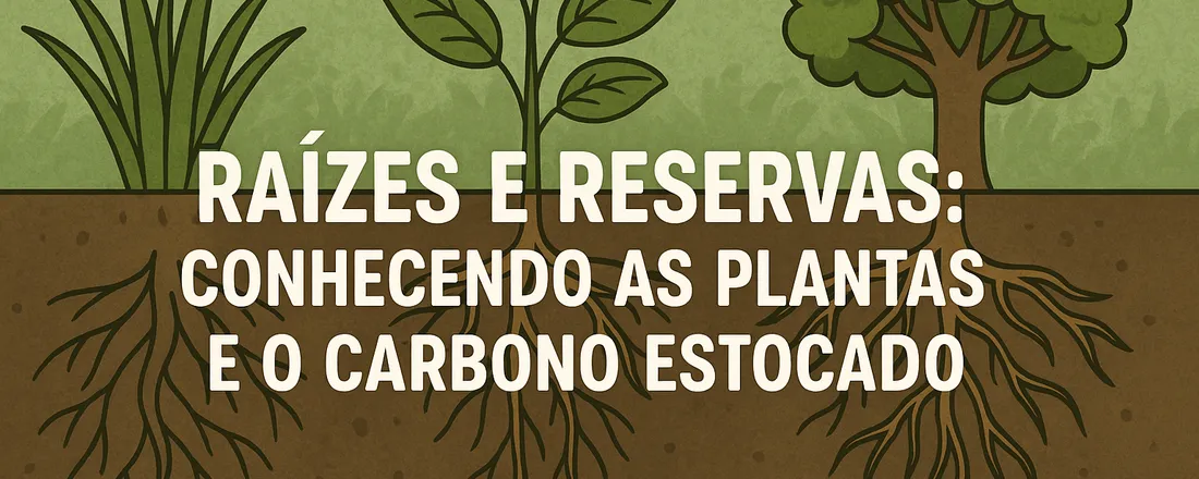 Raízes e Reservas: Conhecendo as Plantas e o Carbono Estocado
