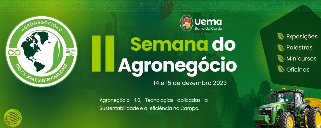 II Semana do Agronegócio: Agro 4.0 - Sustentabilidade e Eficiência no Campo