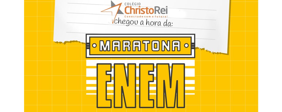 Maratona Enem - Colégio Christo Rei