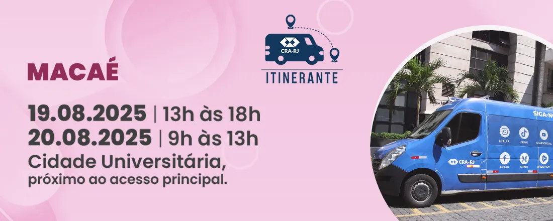 CRA-RJ Itinerante Macaé