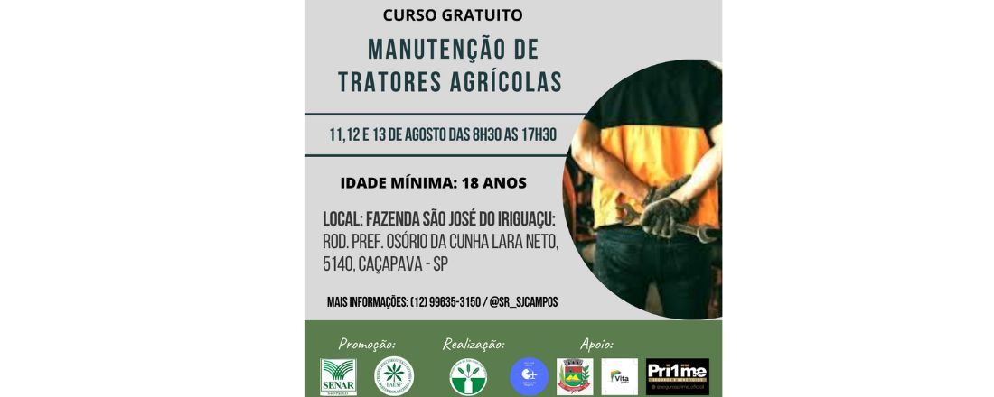 MANUTENÇÃO DE TRATORES AGRÍCOLAS