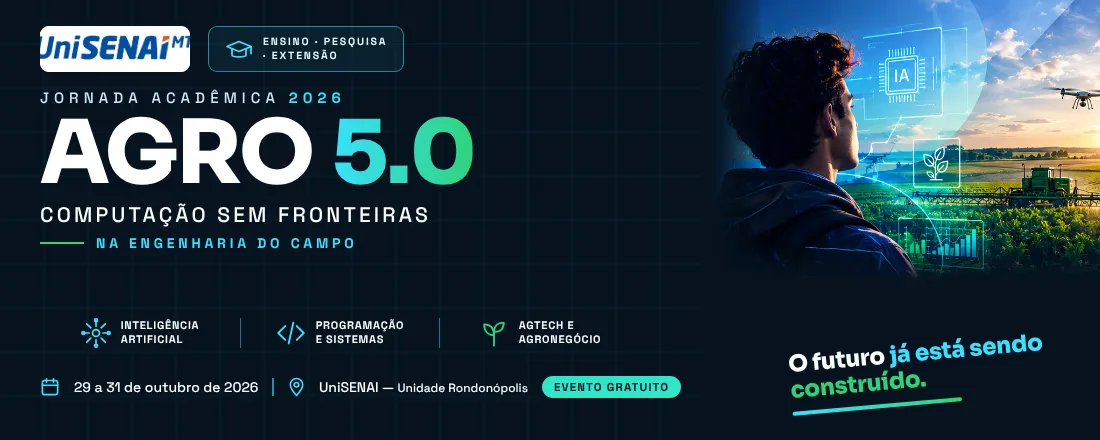 Jornada Acadêmica 2026: Agro 5. 0 — Computação Sem Fronteiras na Engenharia do Campo