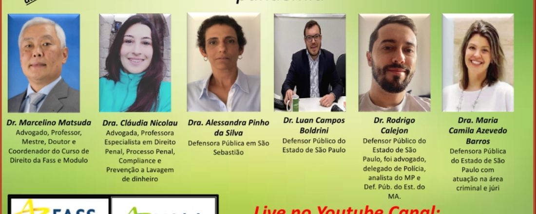 Live - Atuação da Defensoria Pública durante a pandemia