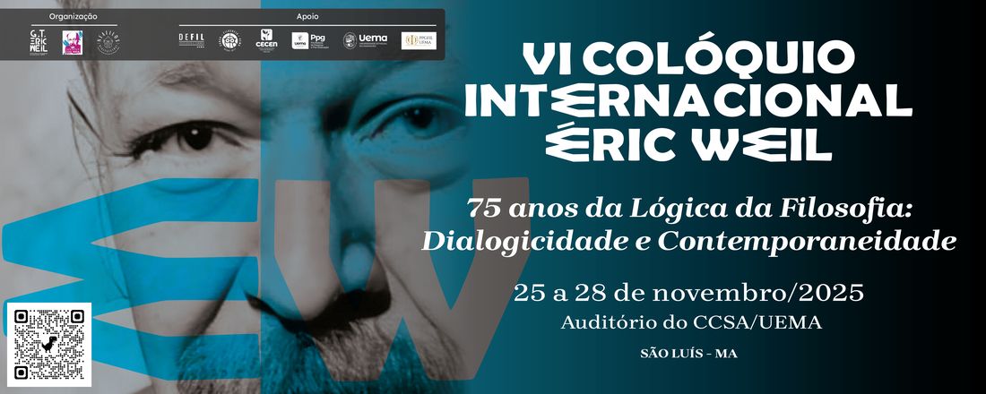 VI Colóquio Internacional Éric Weil - 75 anos da Lógica da Filosofia: Dialogicidade e Contemporaneidade