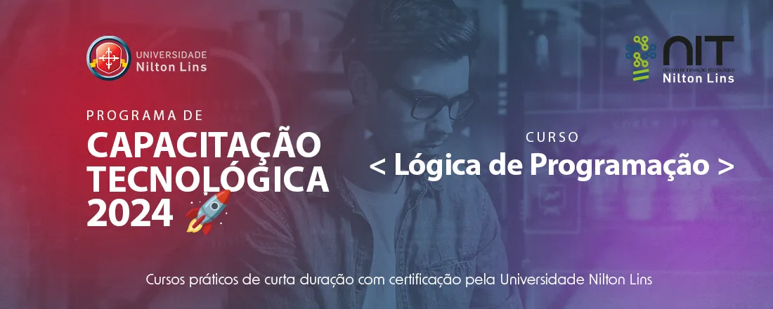 Lógica de Programação - Programa de Capacitação Tecnológica 2024