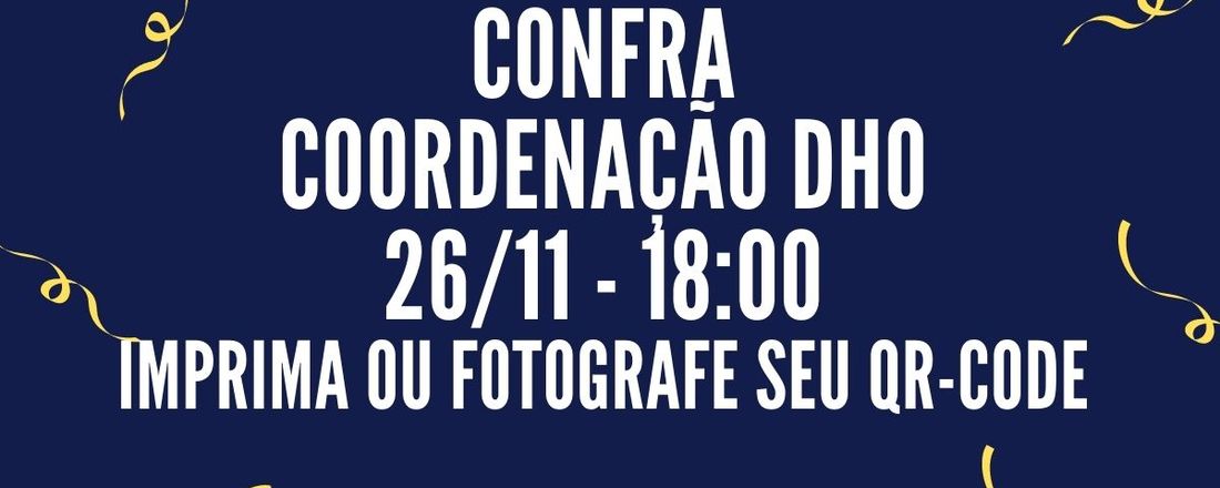 Confra | Coordenação DHO